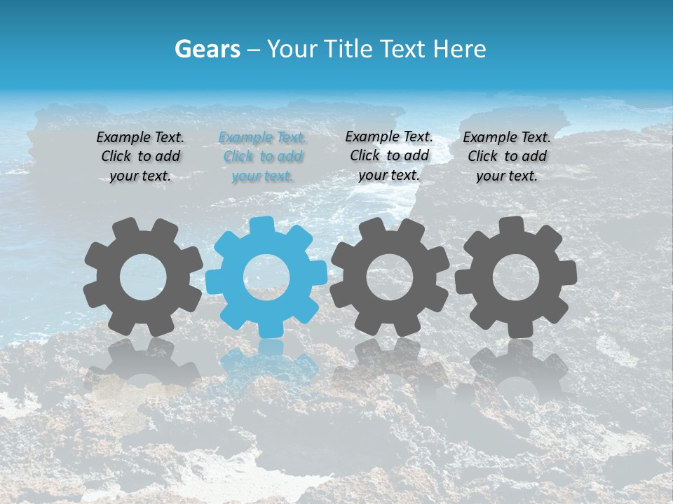 Natural Ocean Outdoors PowerPoint Template