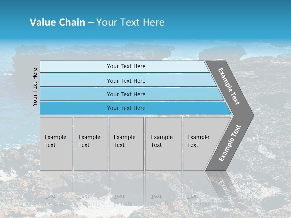 Natural Ocean Outdoors PowerPoint Template