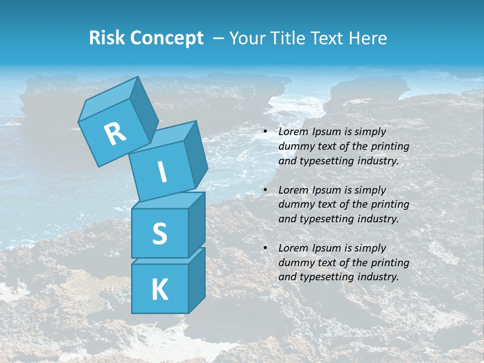 Natural Ocean Outdoors PowerPoint Template