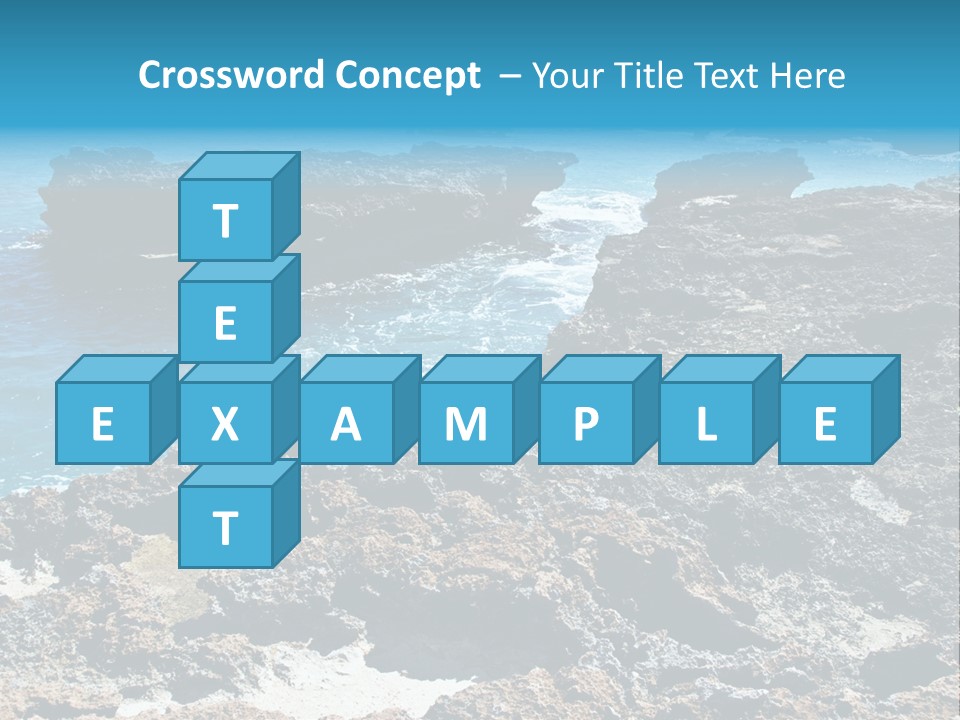 Natural Ocean Outdoors PowerPoint Template