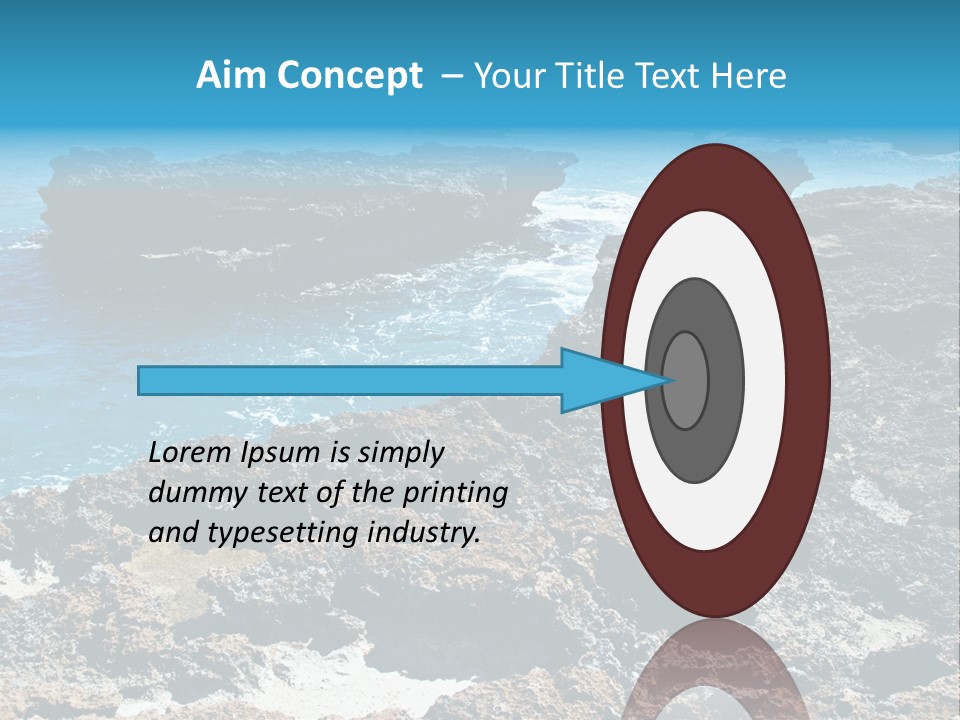 Natural Ocean Outdoors PowerPoint Template