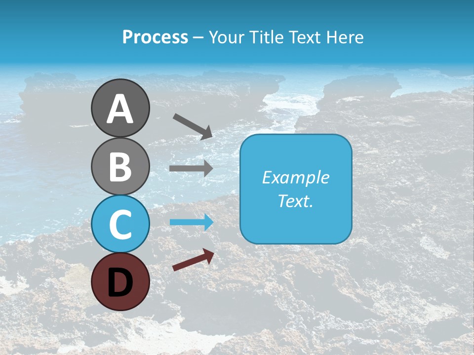 Natural Ocean Outdoors PowerPoint Template