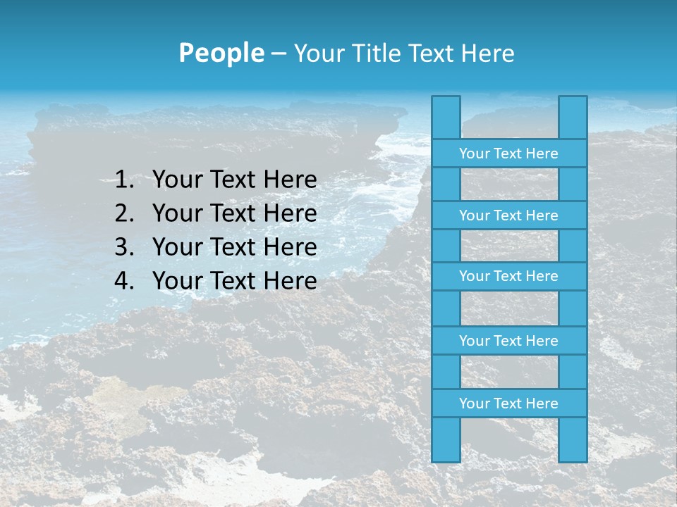 Natural Ocean Outdoors PowerPoint Template