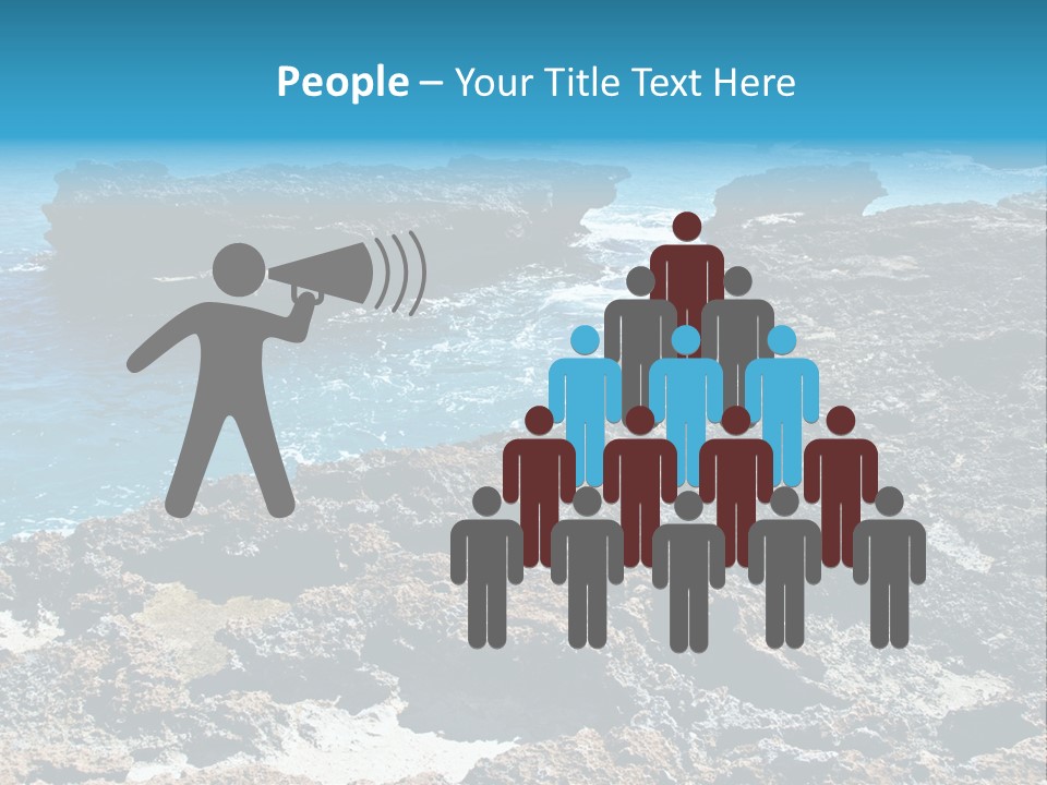 Natural Ocean Outdoors PowerPoint Template