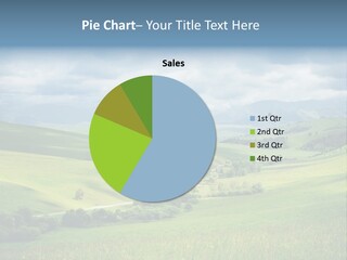 Mountain Grow Meadow PowerPoint Template