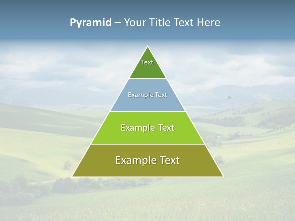 Mountain Grow Meadow PowerPoint Template