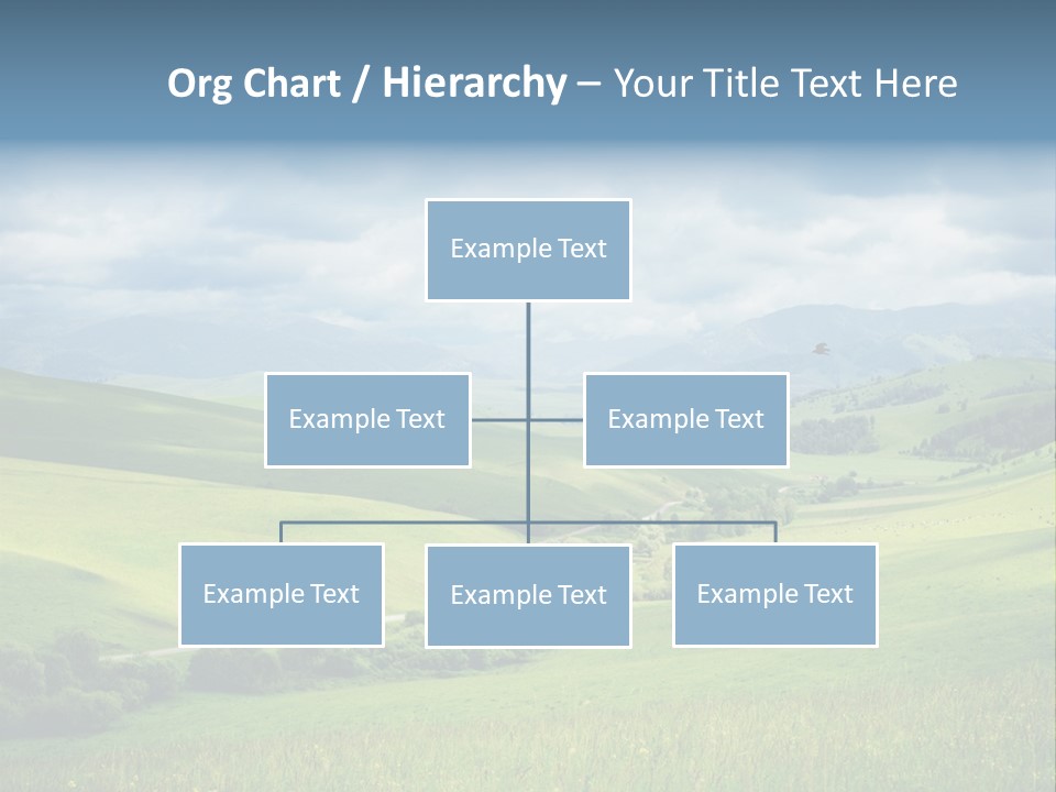 Mountain Grow Meadow PowerPoint Template
