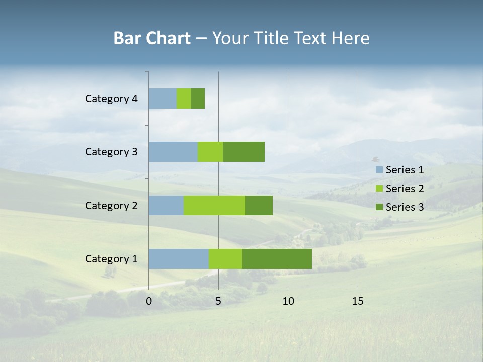 Mountain Grow Meadow PowerPoint Template
