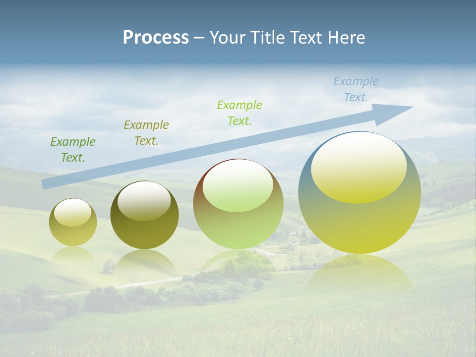 Mountain Grow Meadow PowerPoint Template