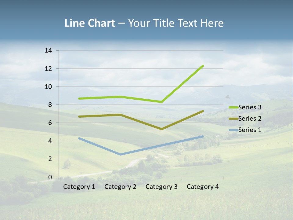 Mountain Grow Meadow PowerPoint Template