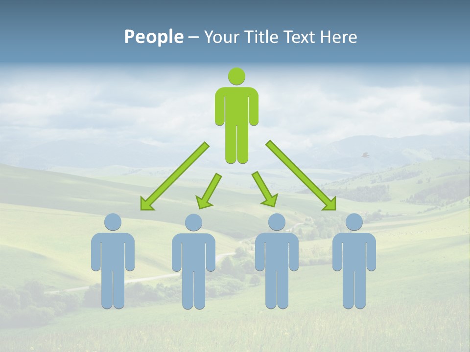 Mountain Grow Meadow PowerPoint Template