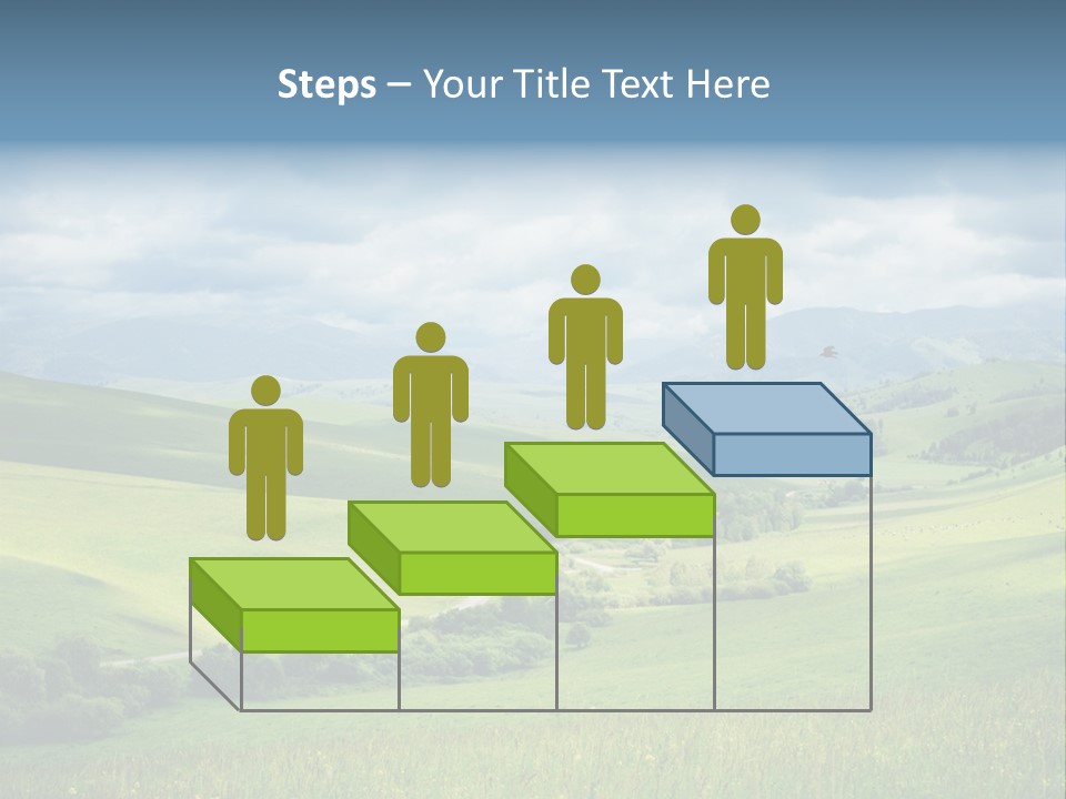 Mountain Grow Meadow PowerPoint Template