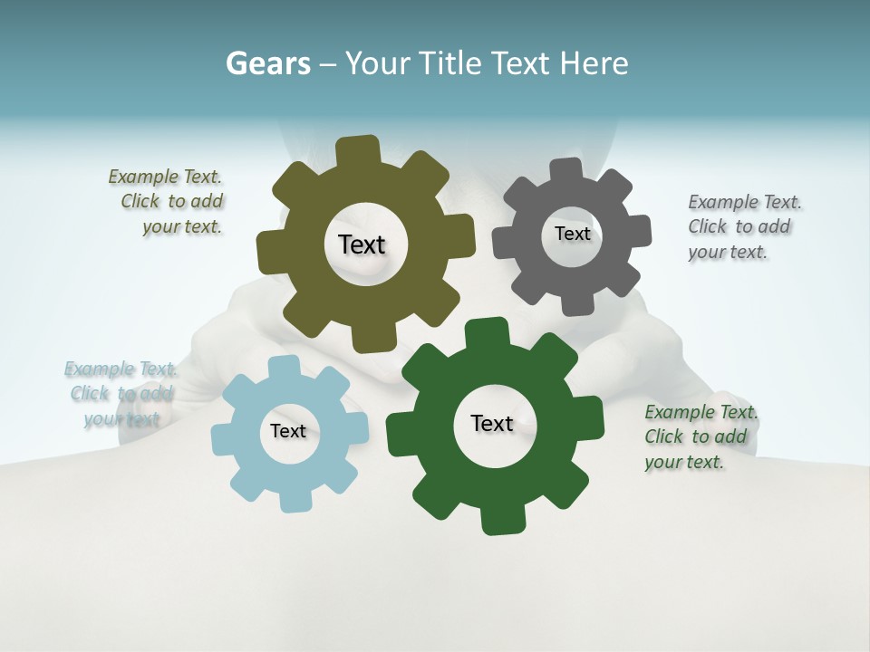 Ache Body Model PowerPoint Template