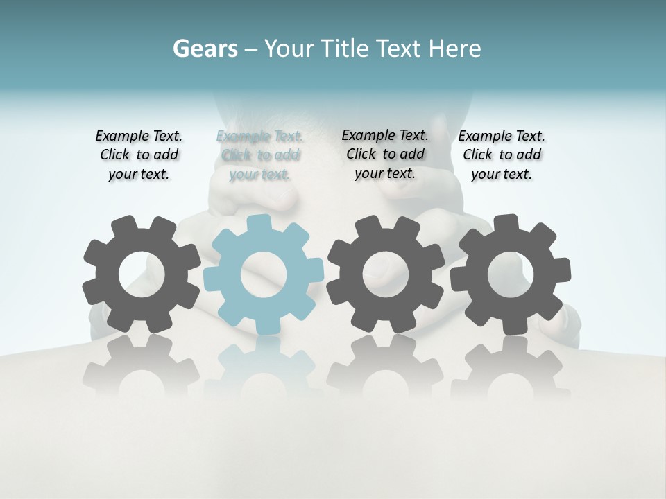 Ache Body Model PowerPoint Template