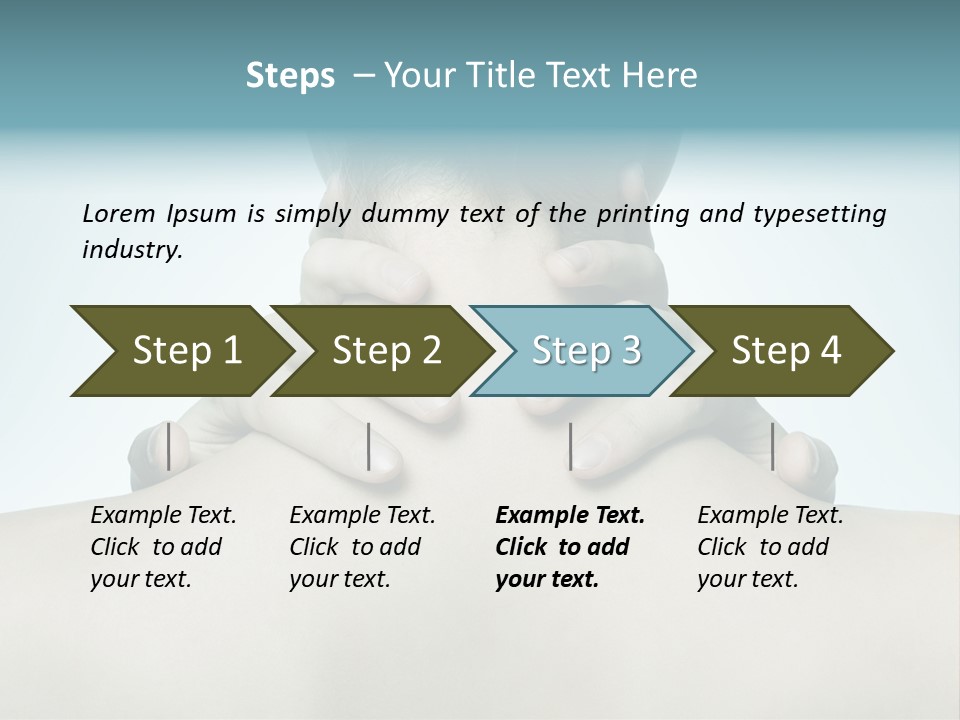 Ache Body Model PowerPoint Template