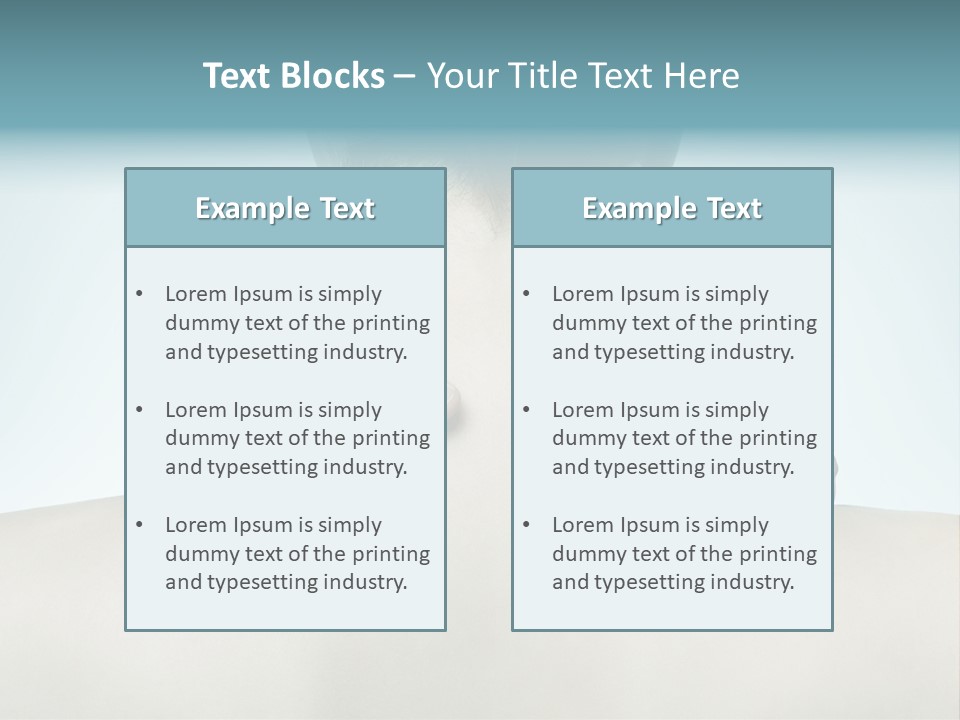 Ache Body Model PowerPoint Template