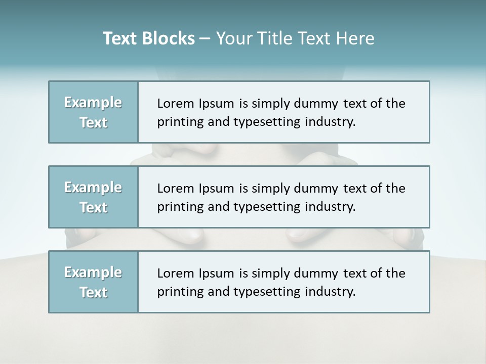 Ache Body Model PowerPoint Template