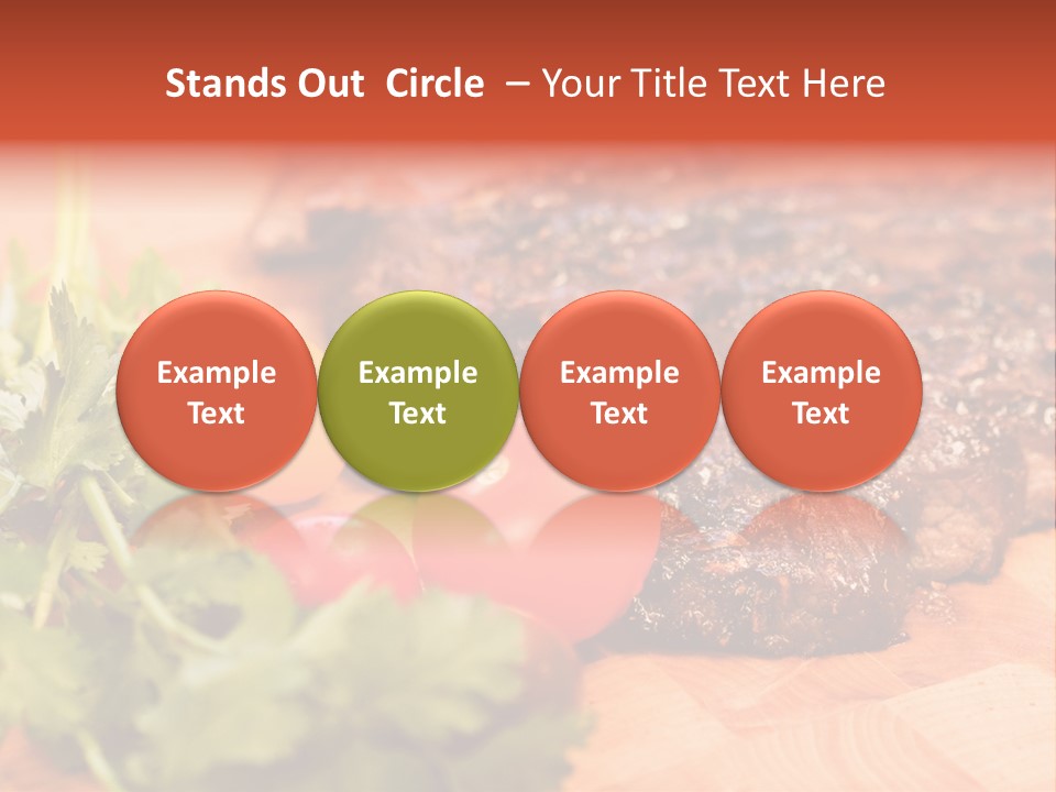 Serving Cooked Small PowerPoint Template