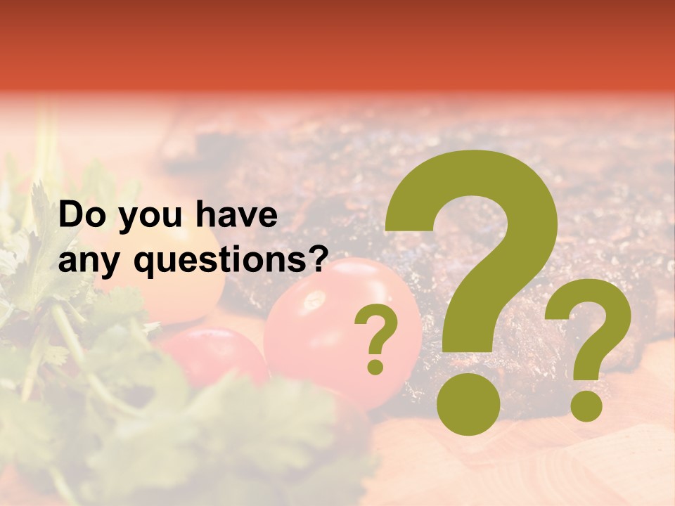 Serving Cooked Small PowerPoint Template