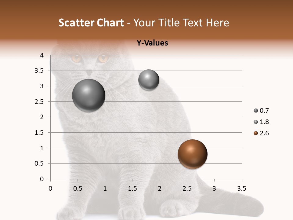 Pet Cat Curious PowerPoint Template