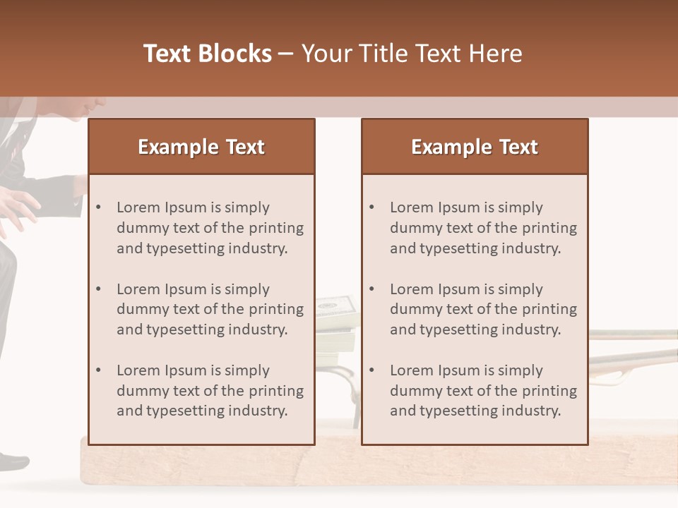 Worker Collar Lure PowerPoint Template