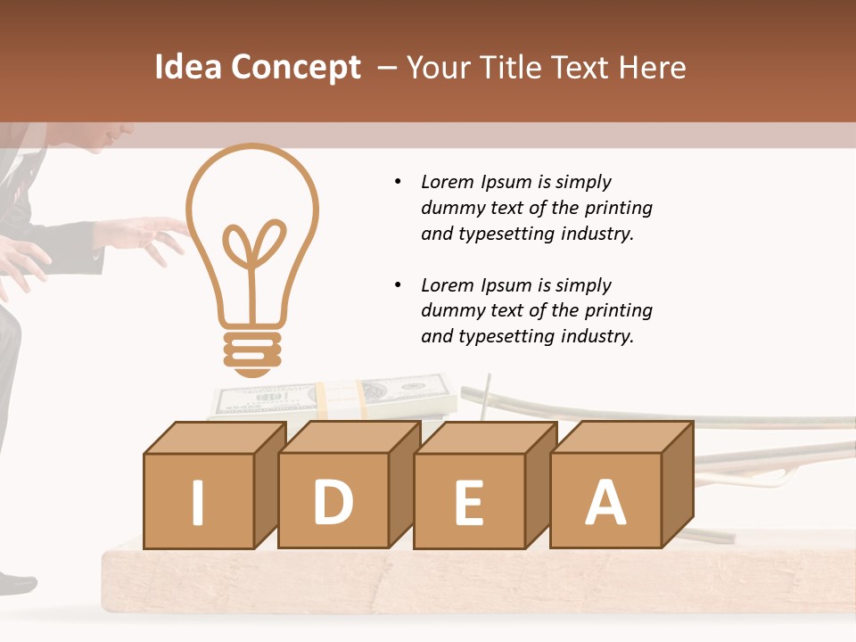 Worker Collar Lure PowerPoint Template