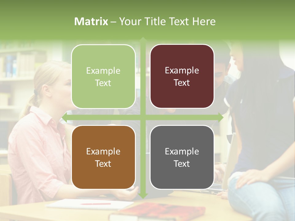 Asian Knowledge Team PowerPoint Template