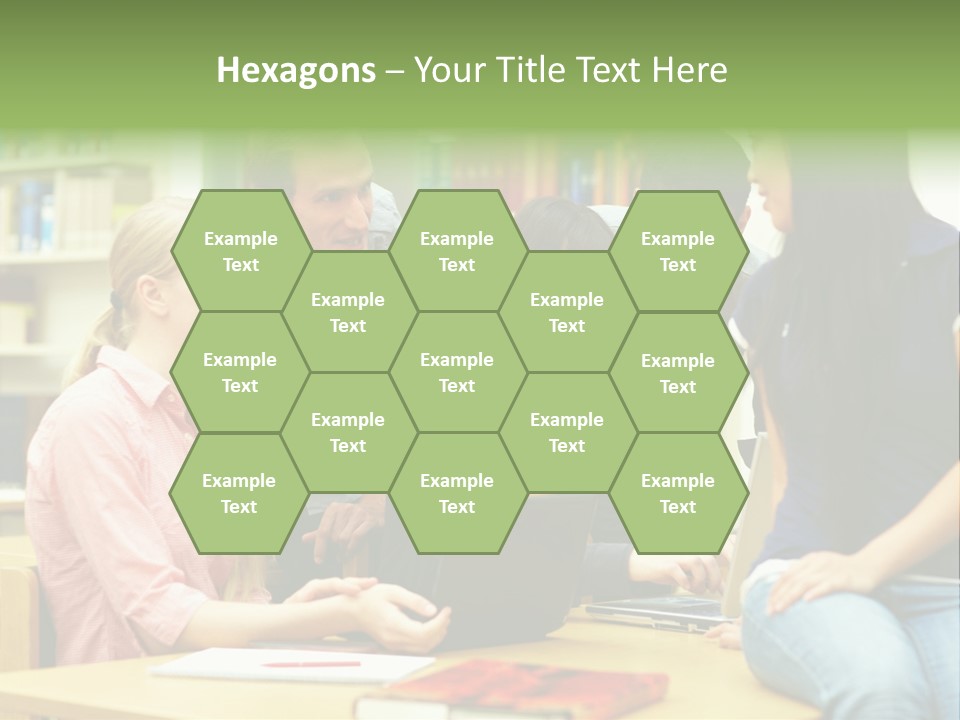 Asian Knowledge Team PowerPoint Template