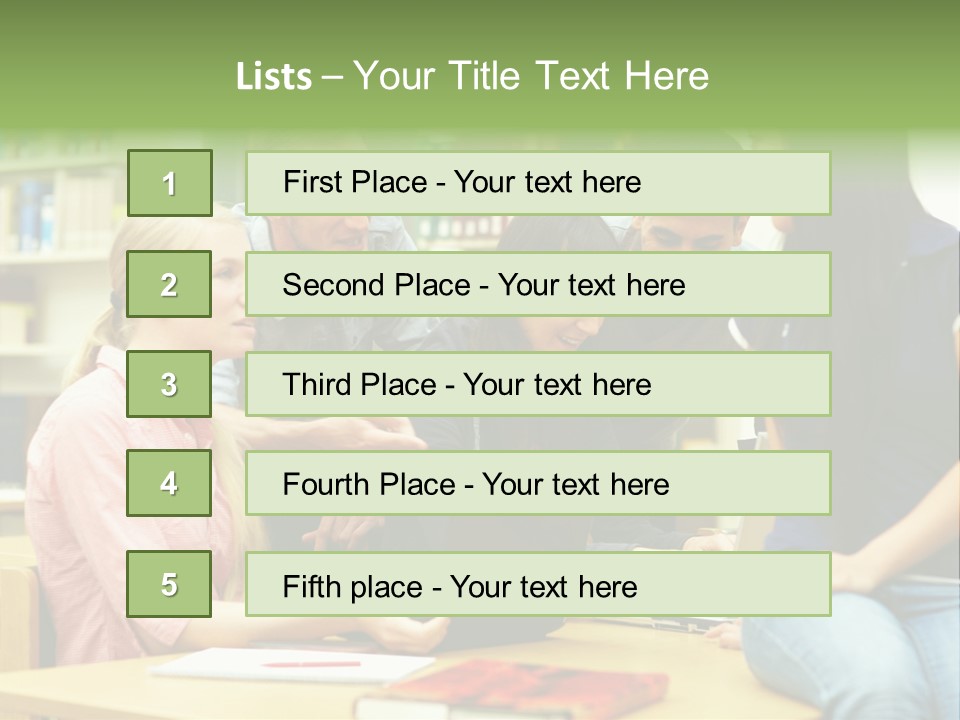 Asian Knowledge Team PowerPoint Template