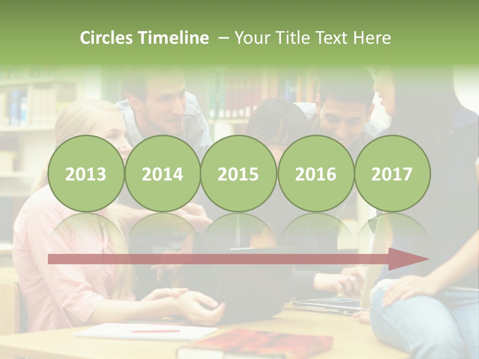 Asian Knowledge Team PowerPoint Template