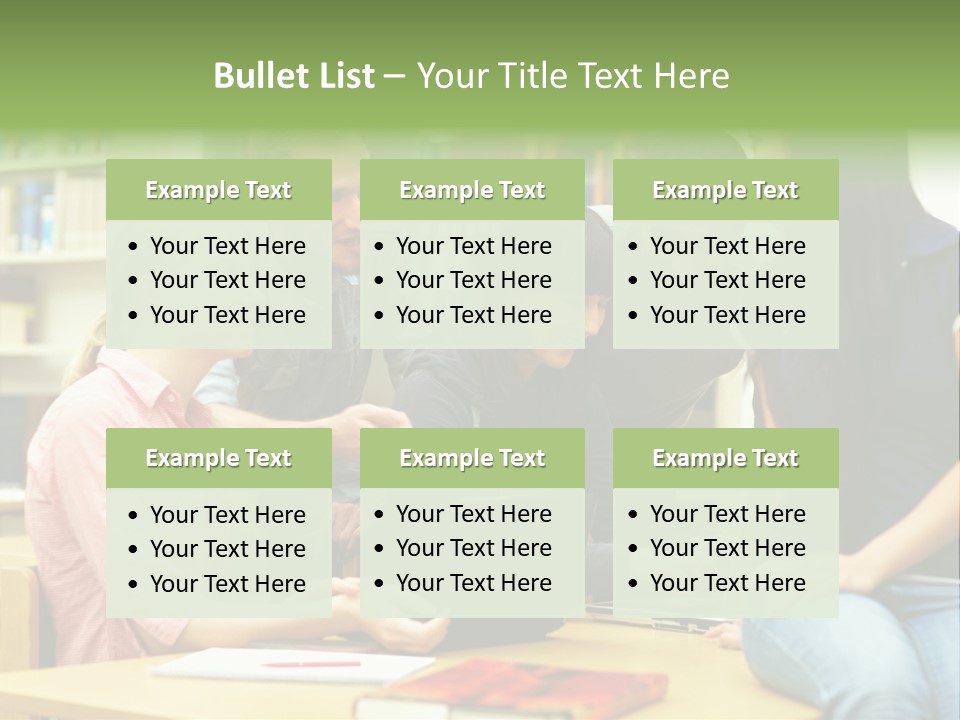 Asian Knowledge Team PowerPoint Template