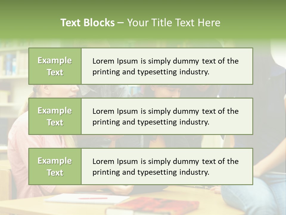 Asian Knowledge Team PowerPoint Template