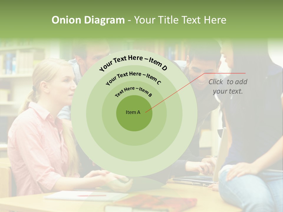 Asian Knowledge Team PowerPoint Template