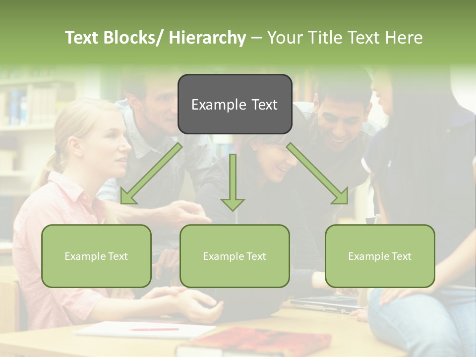 Asian Knowledge Team PowerPoint Template