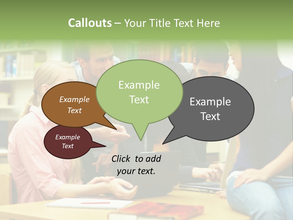 Asian Knowledge Team PowerPoint Template