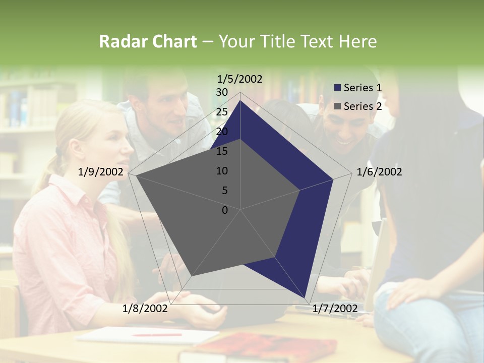 Asian Knowledge Team PowerPoint Template
