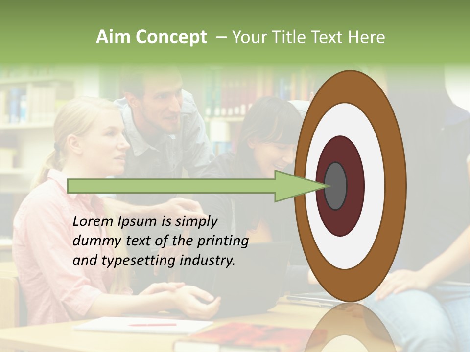 Asian Knowledge Team PowerPoint Template