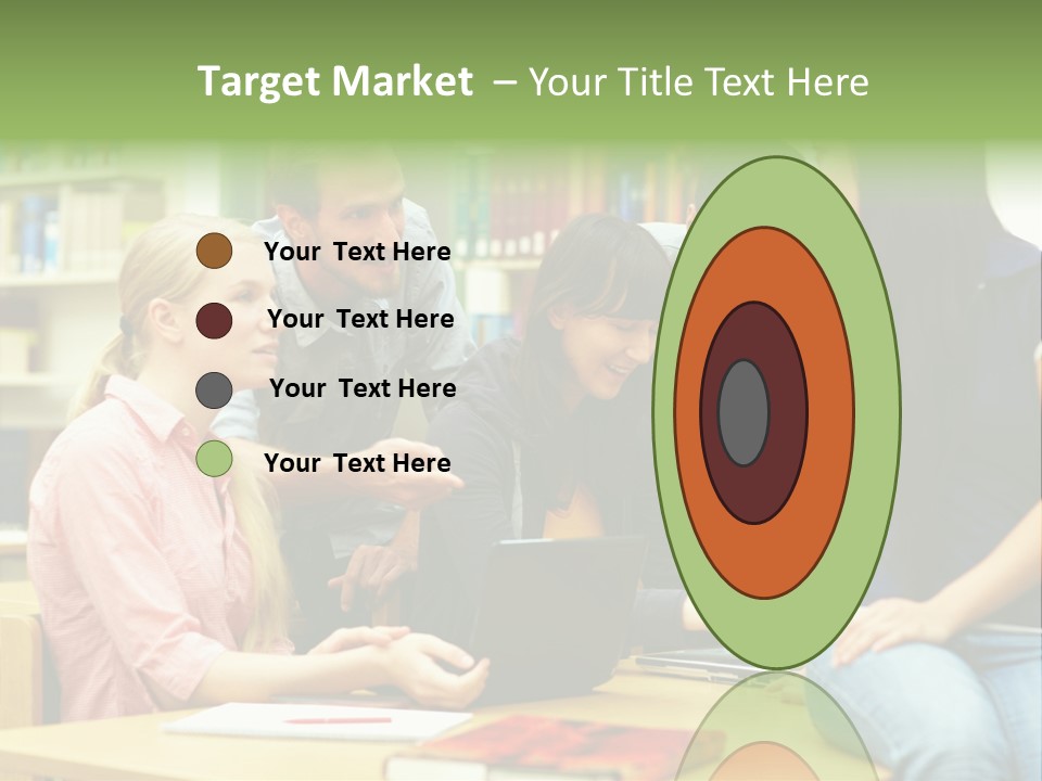 Asian Knowledge Team PowerPoint Template