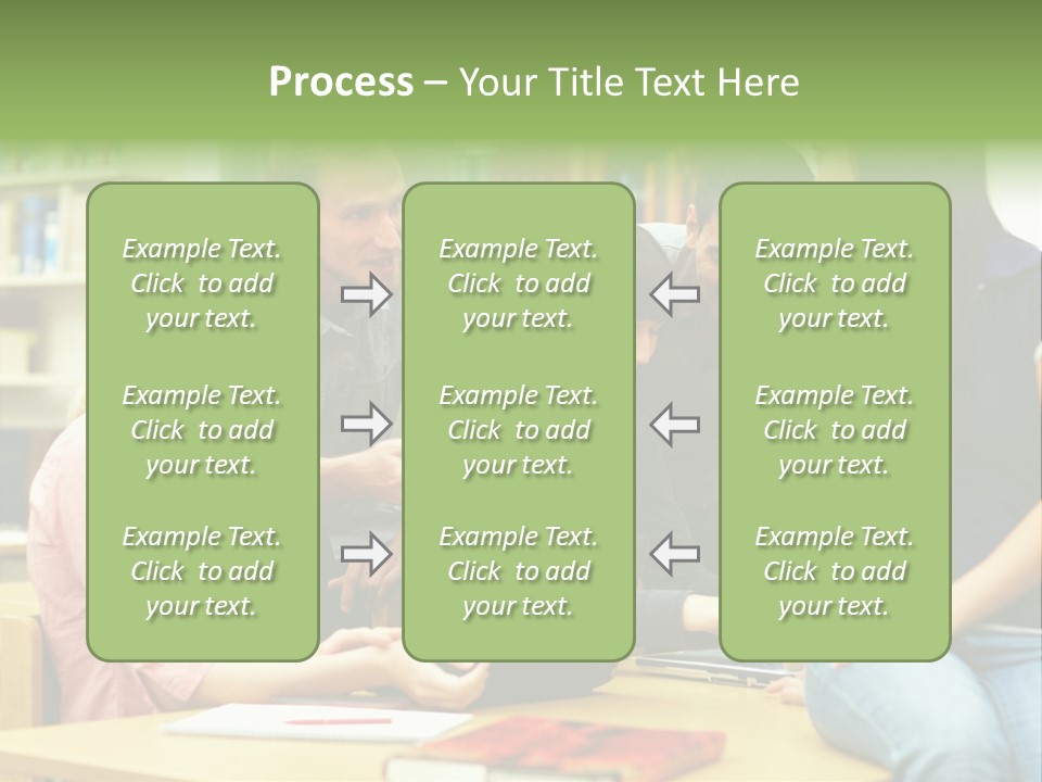 Asian Knowledge Team PowerPoint Template