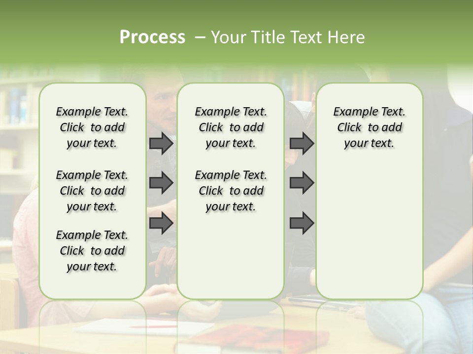 Asian Knowledge Team PowerPoint Template