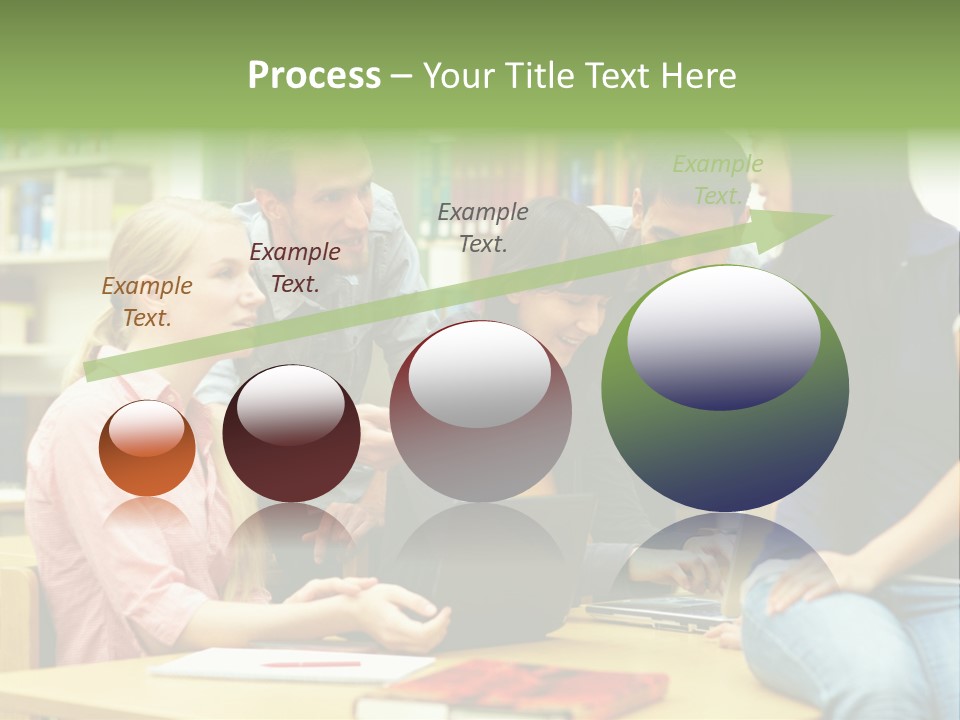 Asian Knowledge Team PowerPoint Template