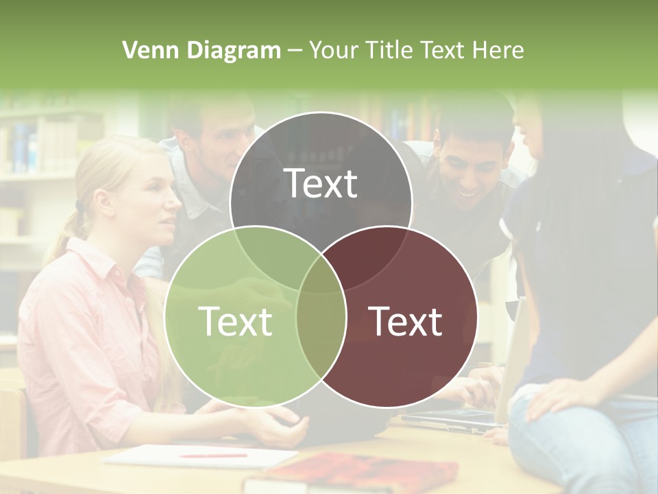 Asian Knowledge Team PowerPoint Template