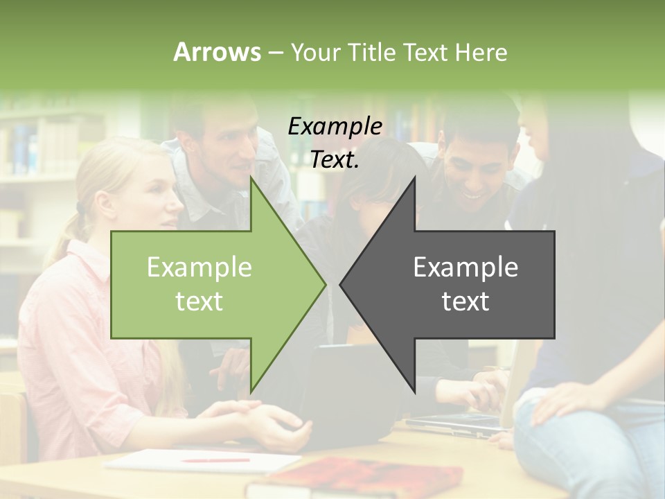Asian Knowledge Team PowerPoint Template