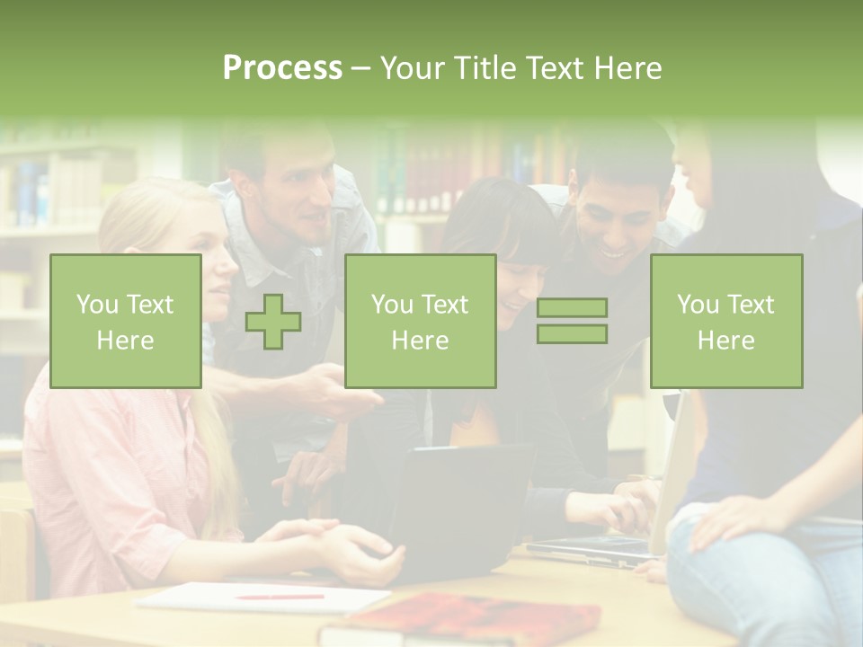 Asian Knowledge Team PowerPoint Template