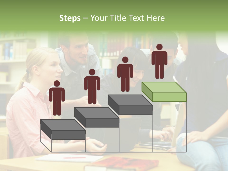 Asian Knowledge Team PowerPoint Template