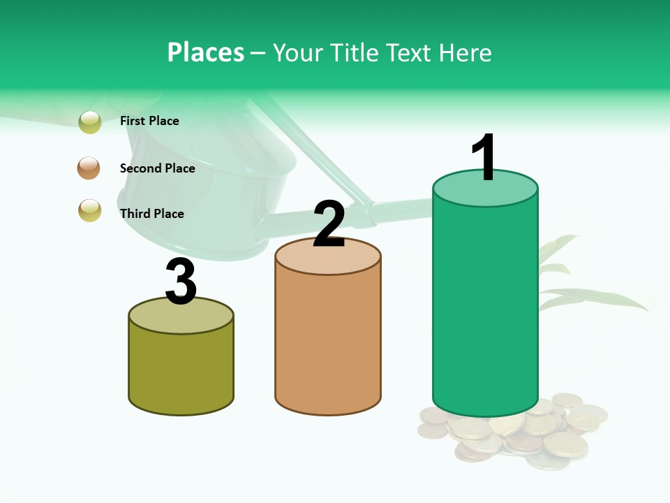 Stem Grow Cash PowerPoint Template