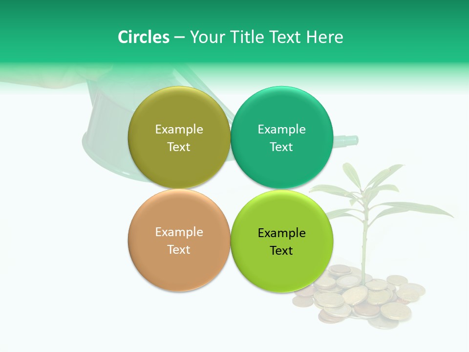 Stem Grow Cash PowerPoint Template