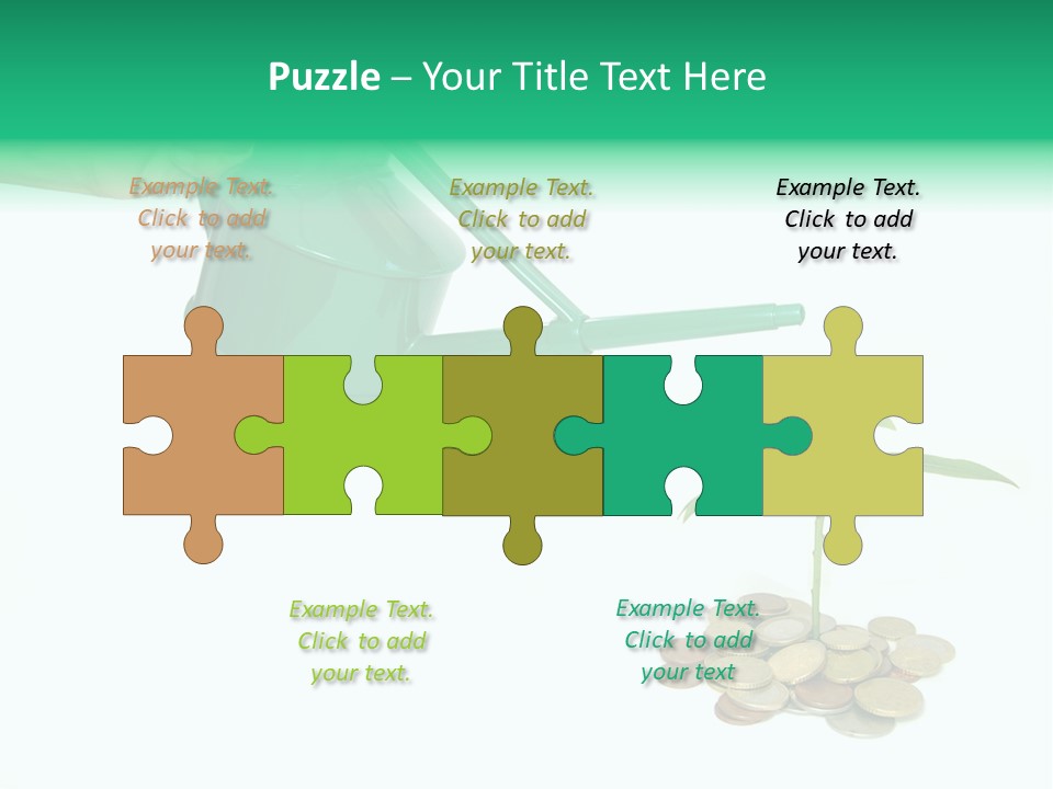 Stem Grow Cash PowerPoint Template