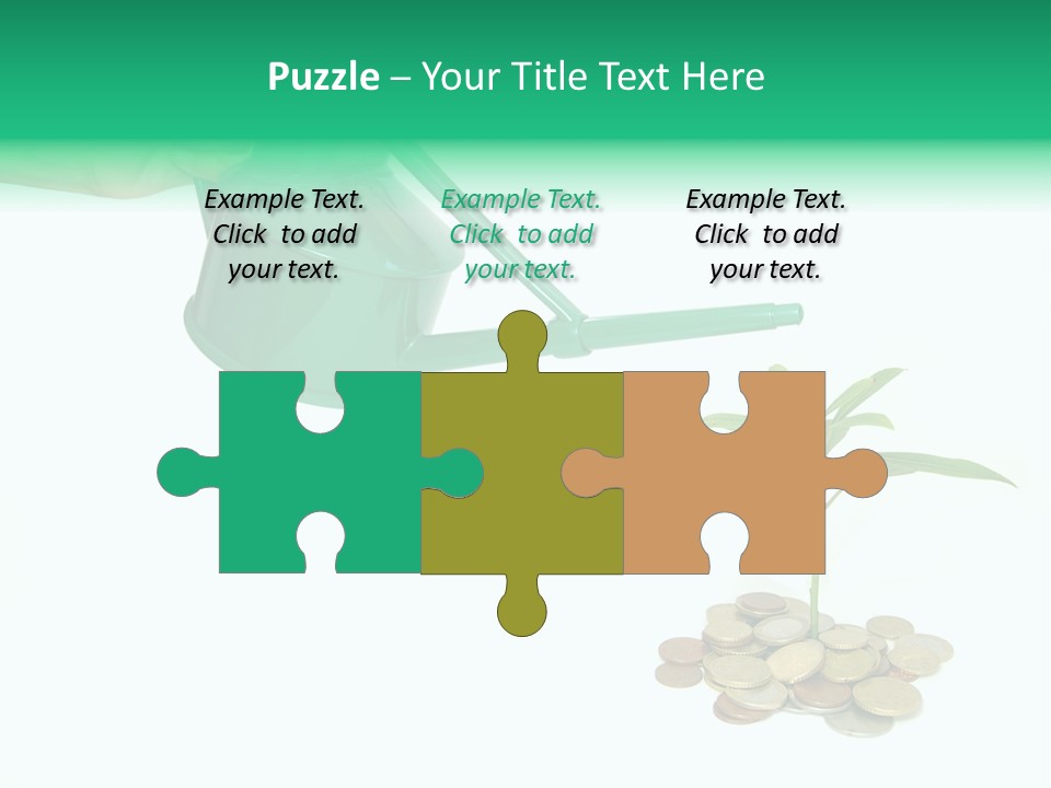 Stem Grow Cash PowerPoint Template