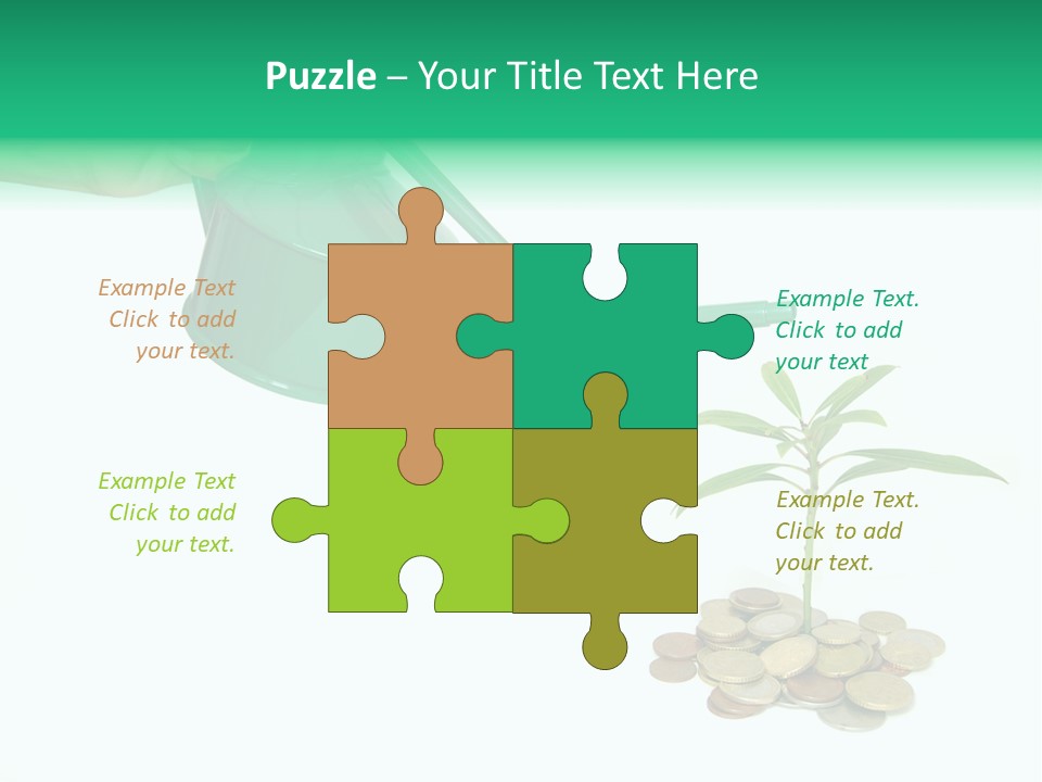 Stem Grow Cash PowerPoint Template